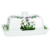 Portmeirion Botanic Garden Covered Butter,18cm x 13cm/7" x 5"