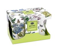 Portmeirion x Botanic Garden Set of 2 Coffee Mugs - Stylish and Durable, Perfect for Tea or Coffee, Dishwasher & Microwave Safe, Presented in a Giftable Box, Ideal for Everyday Use or Gifting