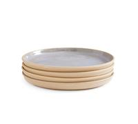 Portmeirion x Minerals Aquamarine Breakfast Plate 21.5 cm - - Blue Reactive Glaze Stoneware Plates for Starters, Desserts and Modern Everyday Tableware