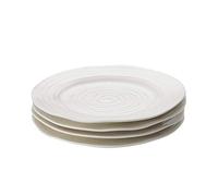 Portmeirion Home & Gifts CPW76801-X Side Plates, Porcelain, White,White