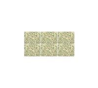 Portmeiron Pimpernel Willow Boughs Green Placemats Set Of 6