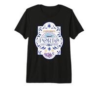 Porto Azulejo Tile Patterns Vintage Portugal Travel Souvenir Premium T-Shirt