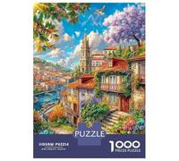Porto_ Portugal Puzzle 1000 Piece, Impossible Jigsaw Puzzles for Adults, Puzzle Family Activity Puzzles 52x38cm/1000pcs