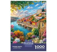 Porto_ Portugal Puzzle 1000 Piece, Impossible Jigsaw Puzzles for Adults, Puzzle Family Activity Puzzles 38x26cm/1000pcs