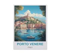 Porto Venere Italy，Paper Jigsaw Puzzle 1000 Pieces Adult Toys Decompression Game（50x70cm）-D100