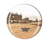 Portobello Beach Edinburgh Scotland Fridge Magnet Souvenir Gift Crystal Magnetic Sticker