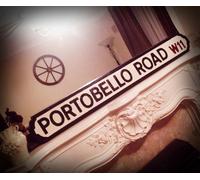 Portobello Road Old London Vintage Street Sign Notting Hill