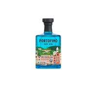 Portofino Italian Dry Gin 50cl | 43% ABV Mediterranean Botanical Gin with Lemon, Lavender & Rosemary | Premium White Spirit | Perfect with Tonic Water | Luxury Gift