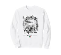 Portofino Liguria Italian Riviera Italy Flag Souvenirs Sweatshirt