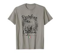 Portofino Liguria Italian Riviera Italy Flag Souvenirs T-Shirt