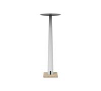 Portofino Table Lamp Matt White/ Carrara Marble