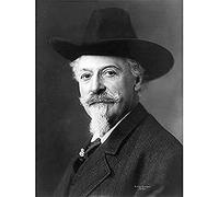 Portrait 1911 William Cody Buffalo Bill Old Photo Unframed Wall Art Print Poster Home Decor Premium