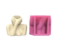 Portrait Flowerpot Human Shaped Silicone Molds Succulents Planter Epoxy Resin Molds Garden Figurines Outdoor Use Flower Container