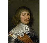 Portrait George Frederick Prince Nassau Art Print Canvas Premium Wall Decor Poster Mural