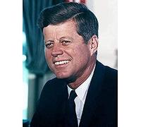 Portrait John JFK Kennedy President White House Photo Art Print Canvas Premium Wall Decor Poster Mural