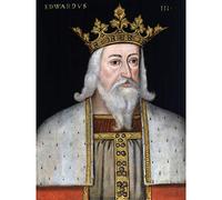Portrait King Edward III England Painting Royal Historic Large Wall Art Print Canvas Premium Mural