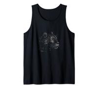 Portrait Leopard Head - Wildlife - Animal - Wild Cat Tank Top