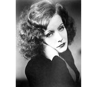 Portrait Movie Actress Greta Garbo 1930 Promo Photo Art Print Canvas Premium Wall Decor Poster Mural
