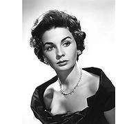Portrait Movie Actress Jean Simmons Promo Photo Art Print Canvas Premium Wall Decor Poster Mural