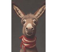 Portrait No. 5: Donkey in a Red Scarf: A Distinguished Art-Inspired Journal for Writing and Life's Quirky Observations