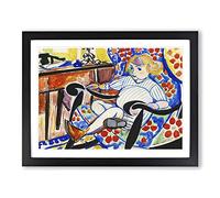 Portrait Of A Child Vol.2 By Henry Lyman Sayen Classic Painting Framed Print | A4 Black Framed Wall Art | Ready to Hang | Classic Historical Picture | Living Room Bedroom Lounge Office