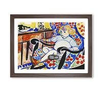 Portrait Of A Child Vol.2 By Henry Lyman Sayen Classic Painting Framed Print | A4 Walnut Framed Wall Art | Ready to Hang | Classic Historical Picture | Living Room Bedroom Lounge Office
