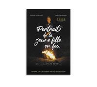 Portrait of A Lady on Fire Poster Decorative Painting Canvas Mural Is Bright And Beautiful, Suitable for Office Bedroom Decorative Painting to Create The Right AtmosphereUnframe-style24x36inch(60x90cm
