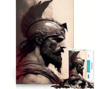 Portrait Of A Soldier Adult Jigsaw Puzzle1000 Pieces Brain Teaser Mental Relax Pattern Assembly Santa Wish Item (38x52cm)