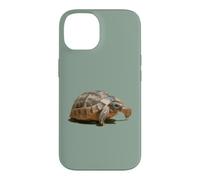 Portrait of a Young Wild Tortoise Isolated Case for iPhone 14