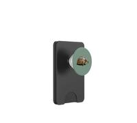 Portrait of a Young Wild Tortoise Isolated PopSockets PopWallet for MagSafe