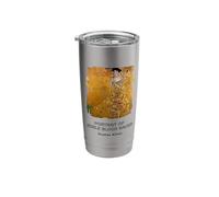 Portrait of Adele Bloch-Bauer by Gustav Klimt Stainless Steel Insulated Tumbler