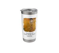 Portrait of Adele Bloch-Bauer with Sunglasses Gustav Klimt Stainless Steel Insulated Tumbler