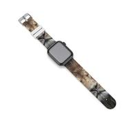 Portrait of An African Lion Silicone Smartwatch Replacement Bands Compatible with IWatch Wristbands Strap