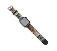 Portrait of An African Lion Silicone Smartwatch Replacement Bands Compatible with IWatch Wristbands Strap