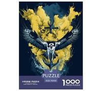 Portrait of An Osprey Jigsaws for Adults Challenging Puzzle Games The Impossible Challenge 1000 Piece Difficult Hard Jigsaw Puzzles for Man And Woman with Letters on Back 70x50cm/1000pcs