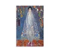 Portrait of Baroness Elisabeth Bachofen Gustav Klimt Poster (2) Wall Art Scroll Canvas Painting Picture Living Room Decor Home 24x36inch(60x90cm)