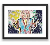 Portrait of Billy Connolly 2025. Limited Edition Framed Artwork by Hey Citizen 1/5