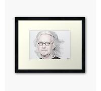 Portrait of Billy Connolly. Limited Edition Framed Artwork by Hey Citizen 5/10