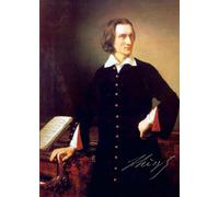 Portrait of Franz Liszt - NOTEBOOK A6 / Composers & Operas collection