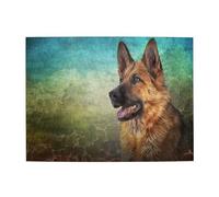Portrait Of German Shepherd Dog Print,500 Pieces Puzzles for Adults-Wooden Jigsaw Puzzle for Adults Elderly