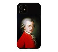 Portrait of great composer Wolfgang Mozart by Barbara Kraft Case for iPhone 11