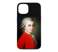 Portrait of great composer Wolfgang Mozart by Barbara Kraft Case for iPhone 13
