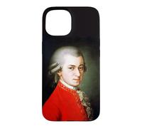 Portrait of great composer Wolfgang Mozart by Barbara Kraft Case for iPhone 15