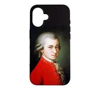 Portrait of great composer Wolfgang Mozart by Barbara Kraft Case for iPhone 16