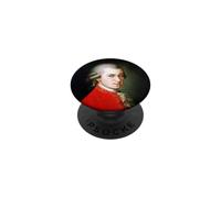 Portrait of great composer Wolfgang Mozart by Barbara Kraft PopSockets Adhesive PopGrip