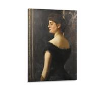 Portrait of Laura Mary Stapleton-John Collier Canvas Painting Poster Wall Art Decorative Picture Prints Modern Decor 12x18inch(30x