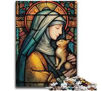 Portrait of Mary The Mother 2000 Piece Jigsaw Puzzles for Teenagers Gifts,family Fun Games Is Ideal As A Gift for The Whole Family (70X100cm)