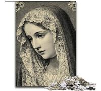 Portrait of Mary The Mother Jigsaw Puzzles for Adults 1000 Jigsaws, Suitable for Ages 14 And Up Family Fun It Is Ideal As A Gift for The Whole Family (50x75cm)