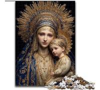 Portrait of Mary The Mother Jigsaw Puzzles for Adults, Suitable for Ages 14 And Up Family Fun It Is Ideal As A Gift for The Whole Family (50x75cm)