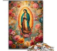 Portrait of Mary The Mother Jigsaw Puzzles for Teenagers 1000 Pieces, Suitable for Ages 14 And Up Family Fun It Is Ideal As A Gift for The Whole Family (50x75cm)